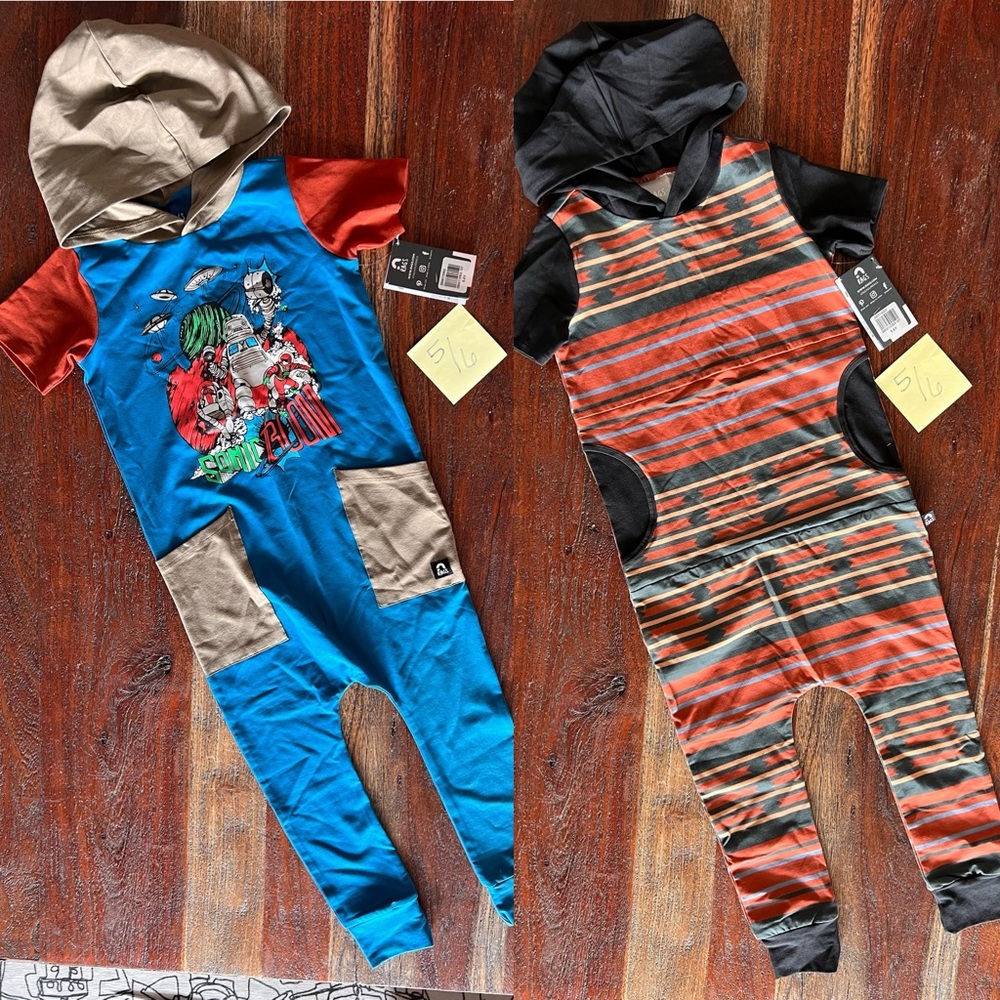 Rags NWT size 5/6 Rompers